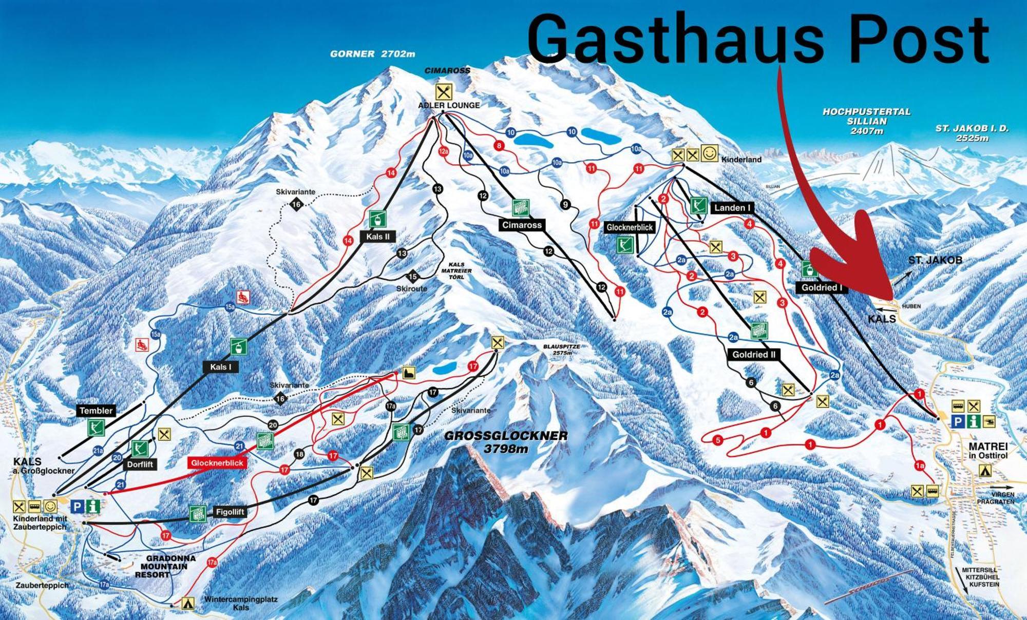 Gasthaus Post Matrei in Osttirol Bagian luar foto
